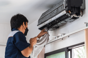 Vệ sinh máy lạnh tại KCN Vsip Bình Dương 