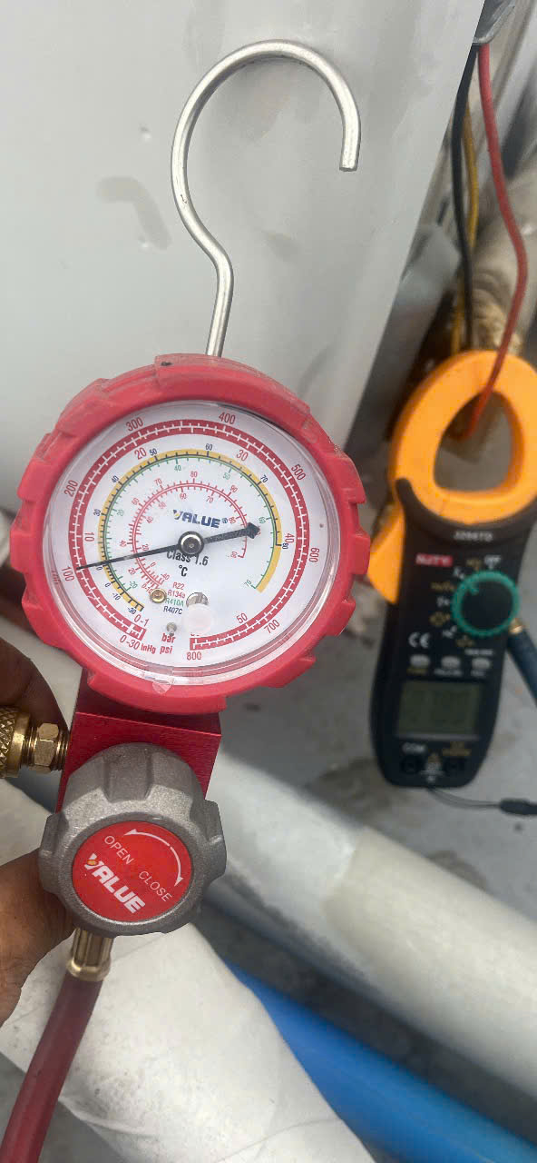 máy lạnh thiếu gas